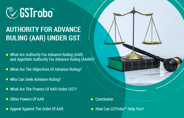 Authority-for-Advance-Ruling-(AAR)-under-GST