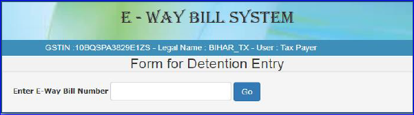 step 3 login into e way bill system