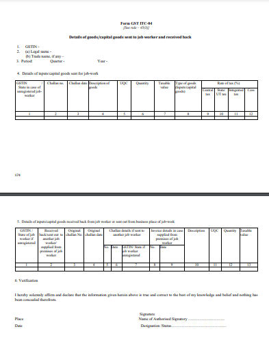 format-of-gst-itc-zero-four-form